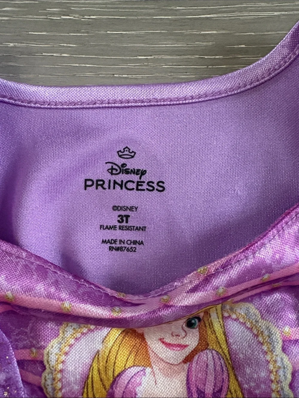 Disney princess Rapunzel nightgown 3T